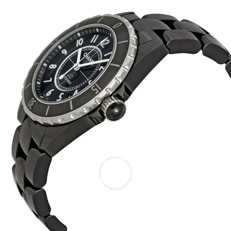 Chanel Automatic Midsize Unisex Watch J12 Black H0685